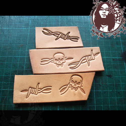 5 ชิ้น/เซ็ต Skull สไตล์หนังแสต - Leather Stamp Set บทวิจารณ์และราคา