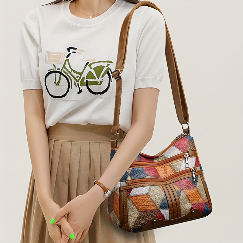 กระเป๋าสะพายข้างหนังสังเคราะห์ - Leatherwork Patterns Free บทวิจารณ์และราคา