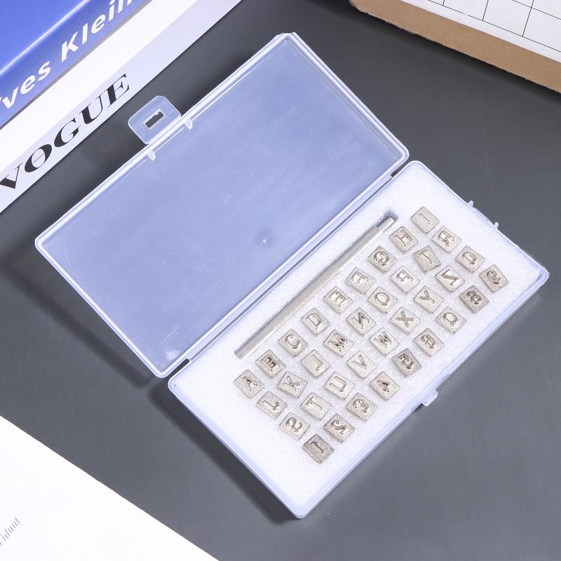 ชุดเครื่องมือตอกอักษรและตัวเลข - Leather Stamp Set บทวิจารณ์และราคา