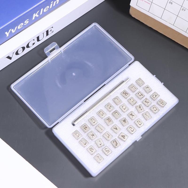 ชุดเครื่องมือตอกอักษรและตัวเลข - Leather Stamp Set บทวิจารณ์และราคา