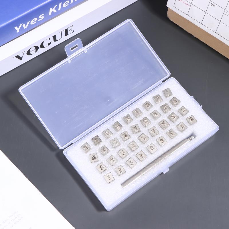 ชุดเครื่องมือตอกอักษรและตัวเลข - Leather Stamp Set บทวิจารณ์และราคา