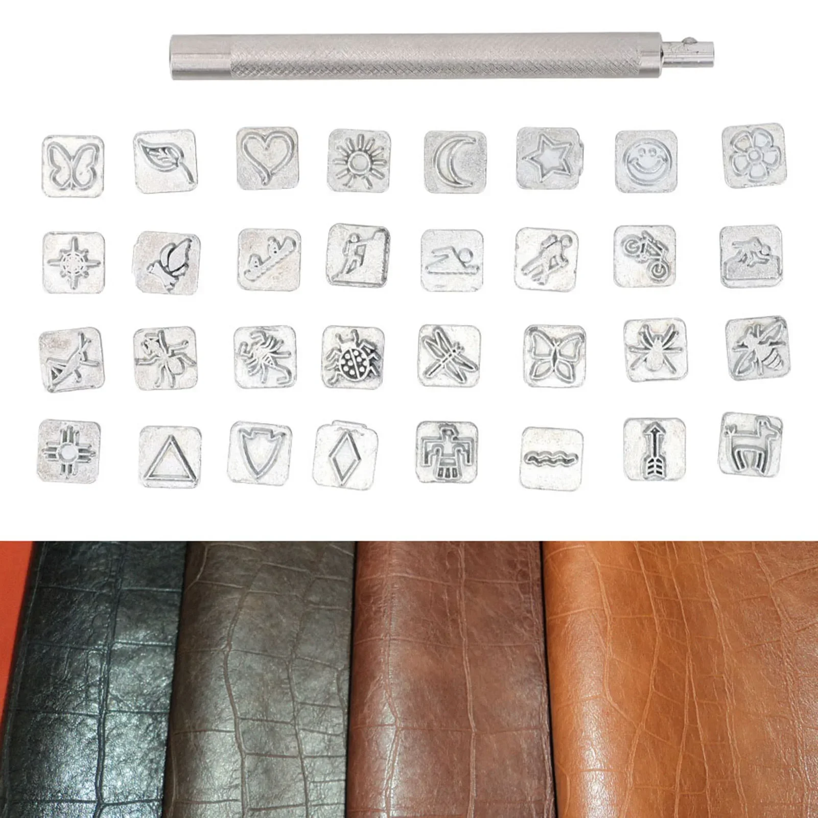 ชุดเจาะตราประทับหนังรูปสัตว์กา - Leather Stamp Set บทวิจารณ์และราคา