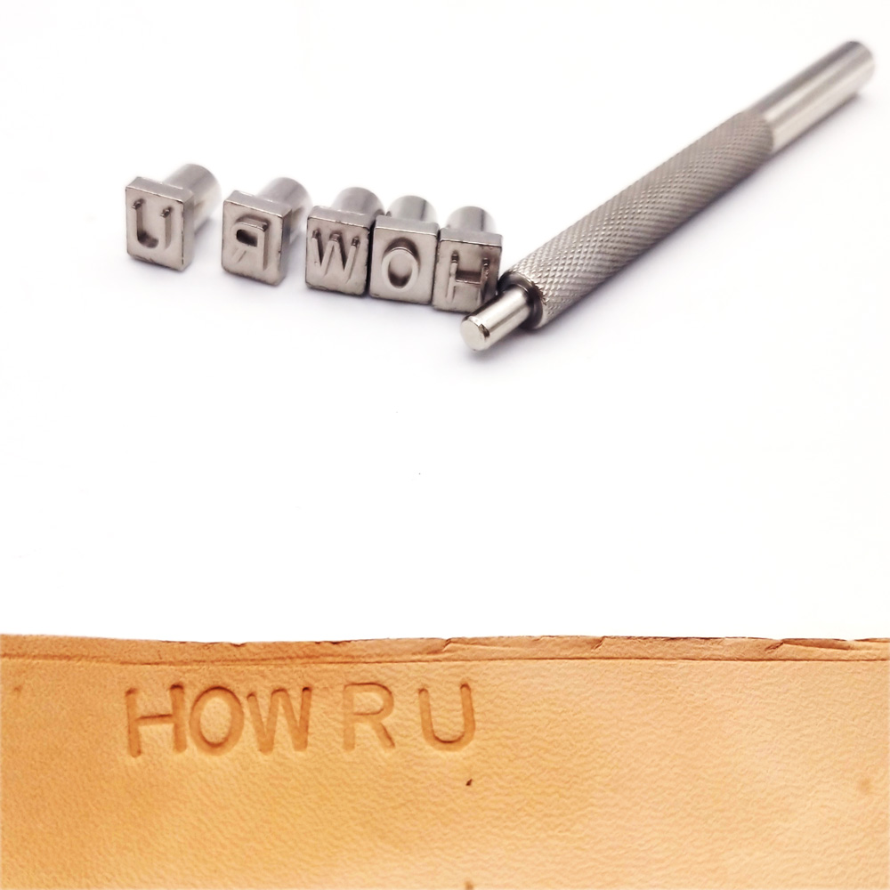โลหะชุดแสตมป์ Stamping Die เคร - Leather Stamp Set บทวิจารณ์และราคา