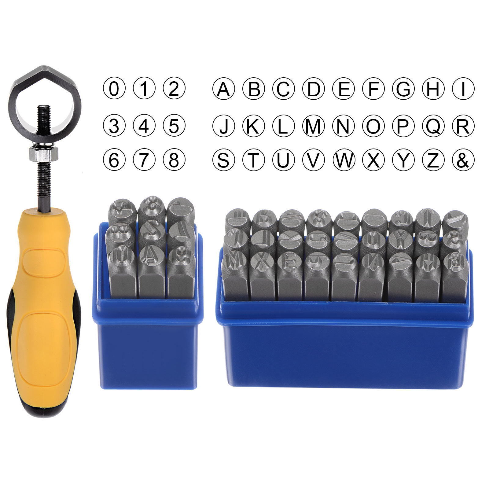 ชุดเครื่องมือปั๊มโลหะ ขนาด 6 ม - Leather Stamp Set บทวิจารณ์และราคา