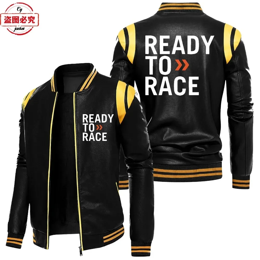 เสื้อแจ็คเก็ตหนัง PU แบบมีฮู้ด - Leather Work Jacket With Hood บทวิจารณ์และราคา
