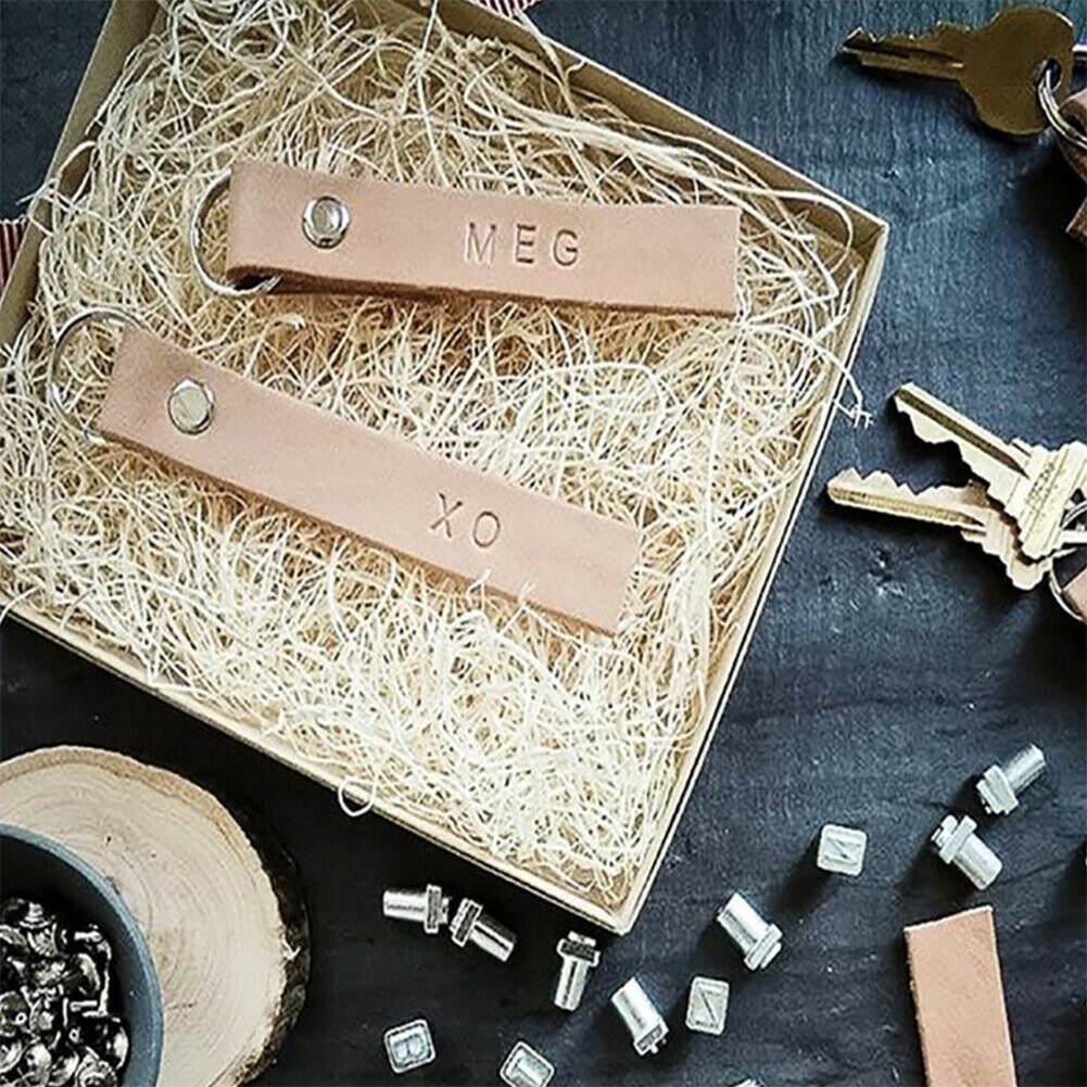 ชุดตัวอักษรและตัวเลขสำหรับปั๊ม - Leather Stamp Set บทวิจารณ์และราคา